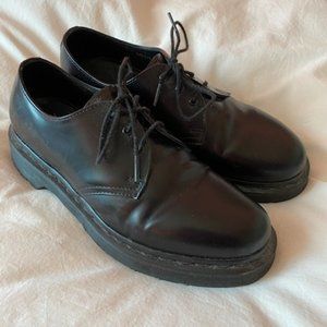 DR MARTENS 1461 Mono Smooth Leather Oxford Shoes